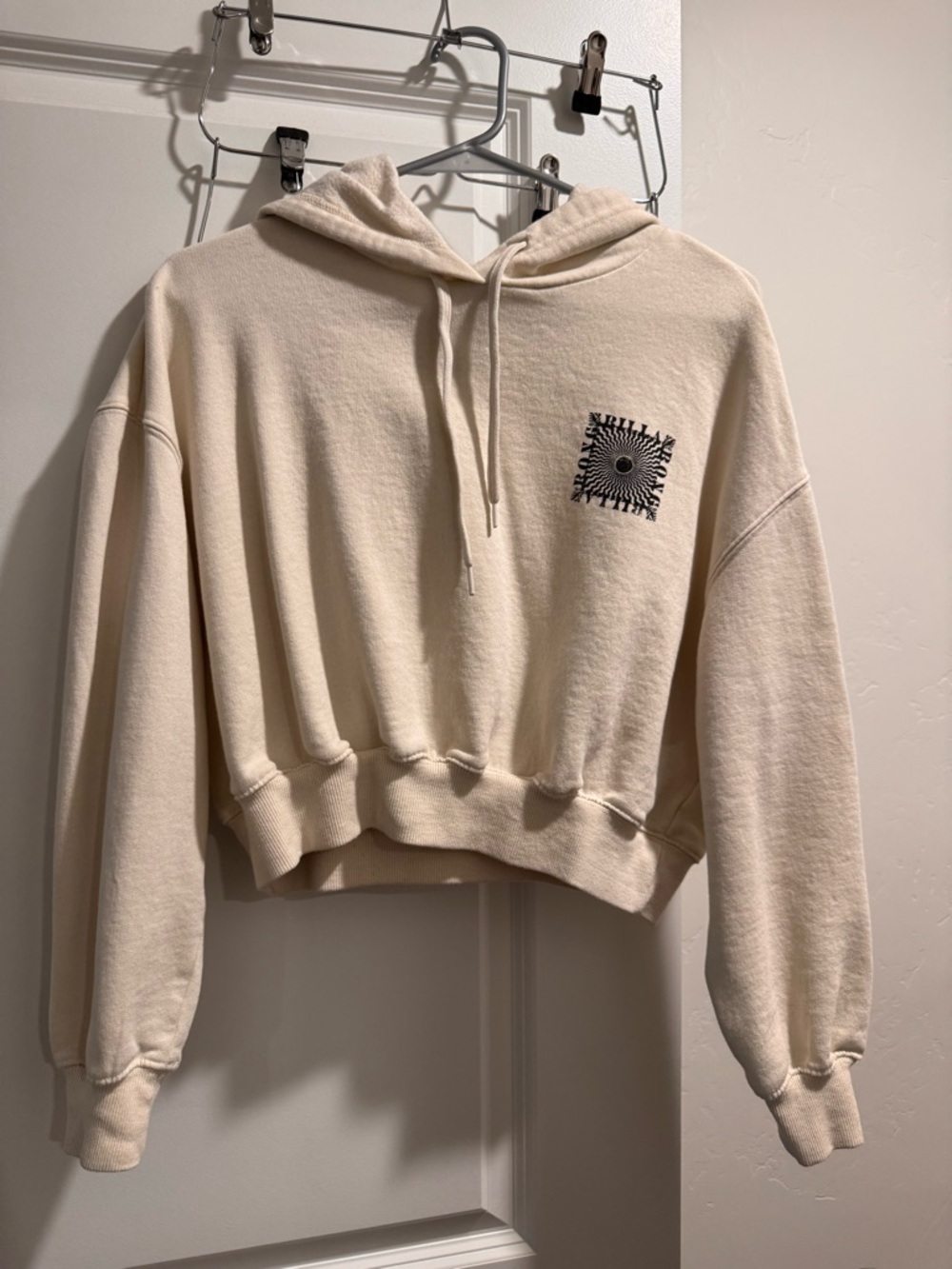 Cream Billabong Hoodie- size XS